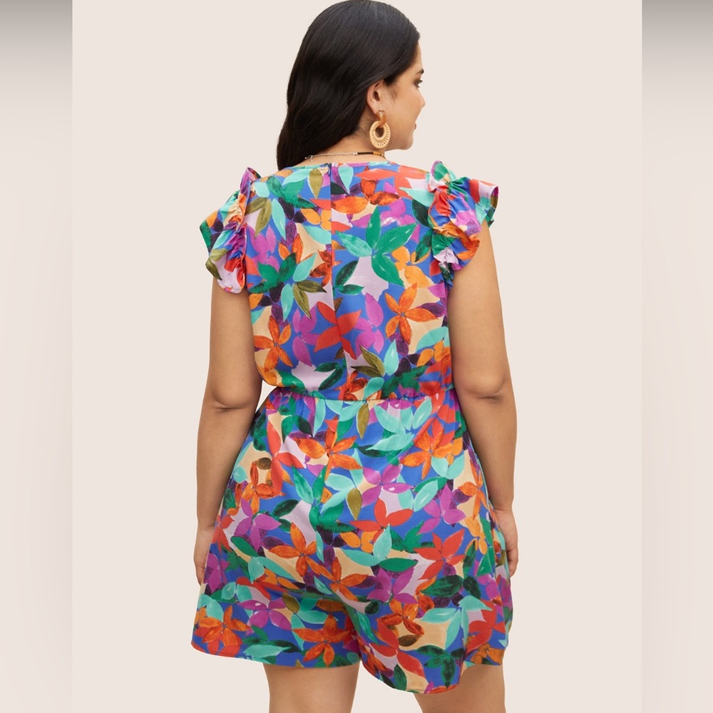 BloomChic Romper Floral Print - Picture 4 of 9